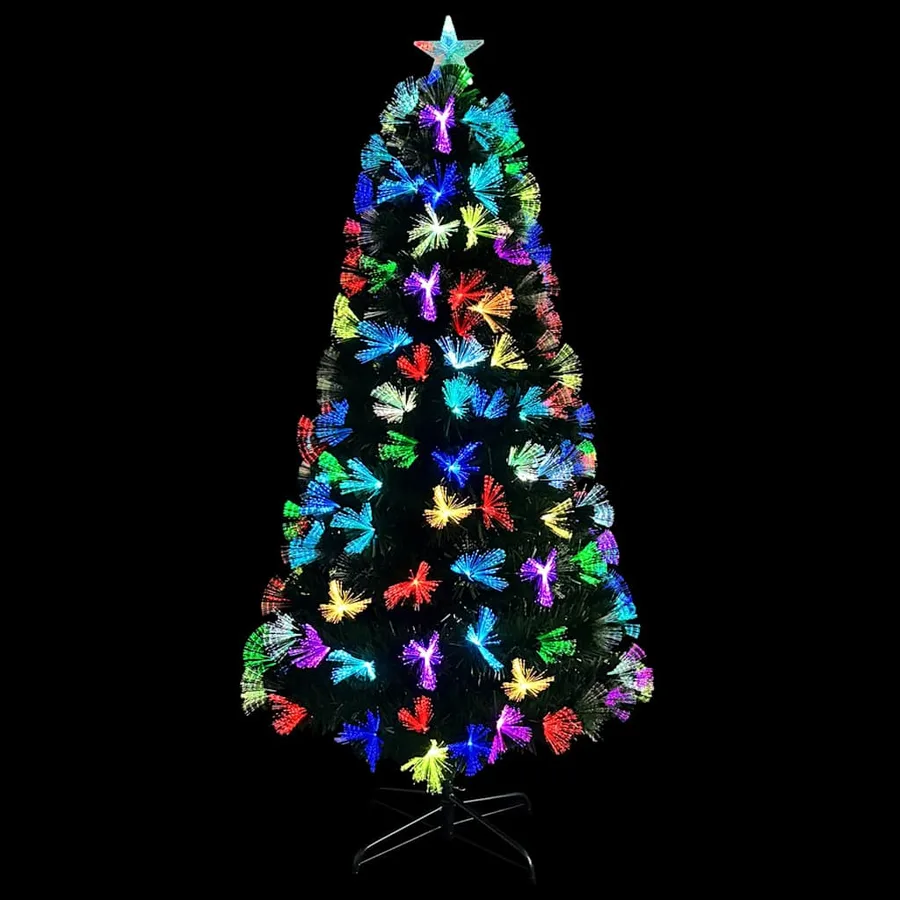 Sapin de Noël artificiel avec 210 LED Vert 180 cm PVC - 5