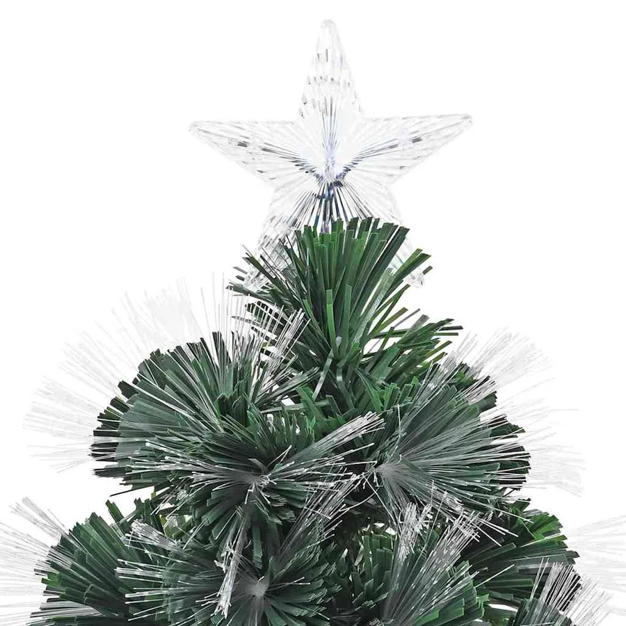 Sapin de Noël artificiel avec 210 LED Vert 180 cm PVC - 6