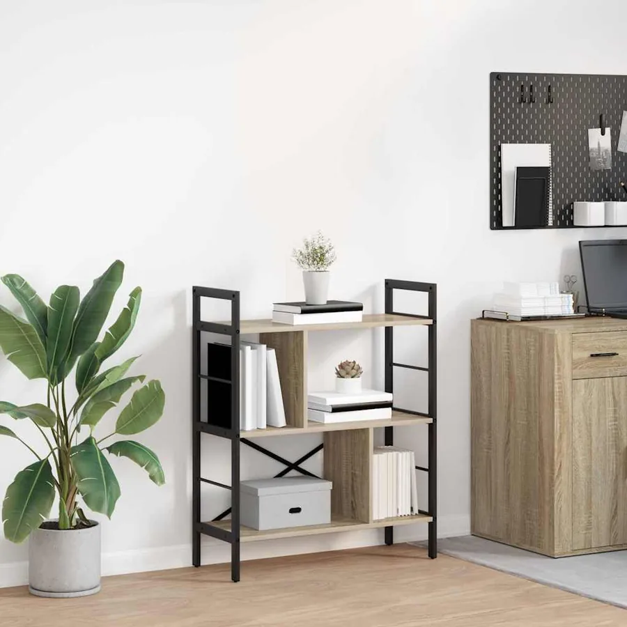 Étagère Chêne Sonoma 75 x 30 x 91 cm Bois d'ingénierie