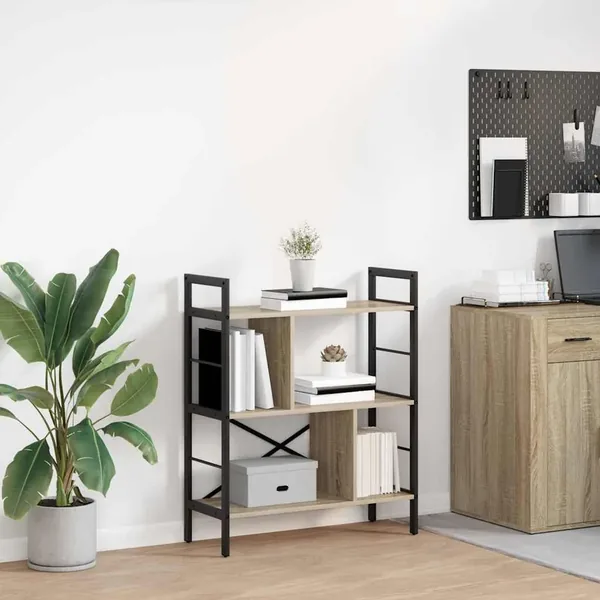 Étagère Chêne Sonoma 75 x 30 x 91 cm Bois d'ingénierie