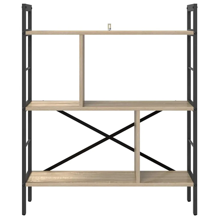 Étagère Chêne Sonoma 75 x 30 x 91 cm Bois d'ingénierie - 5