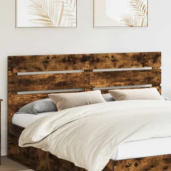 Tête de lit Chêne fumé 100 cm Bois d'ingénierie