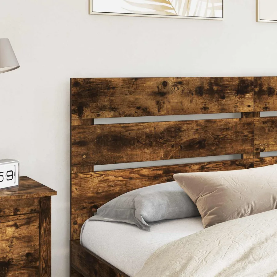 Tête de lit Chêne fumé 100 cm Bois d'ingénierie - 3