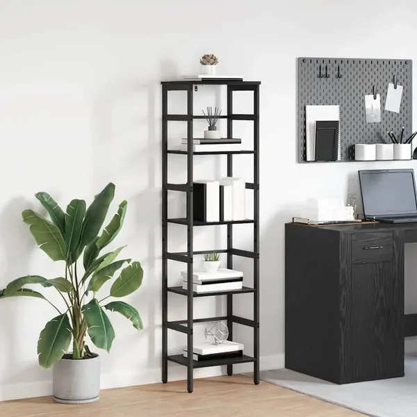 Étagère Chêne noir 40 x 29,5 x 149 cm Bois d'ingénierie