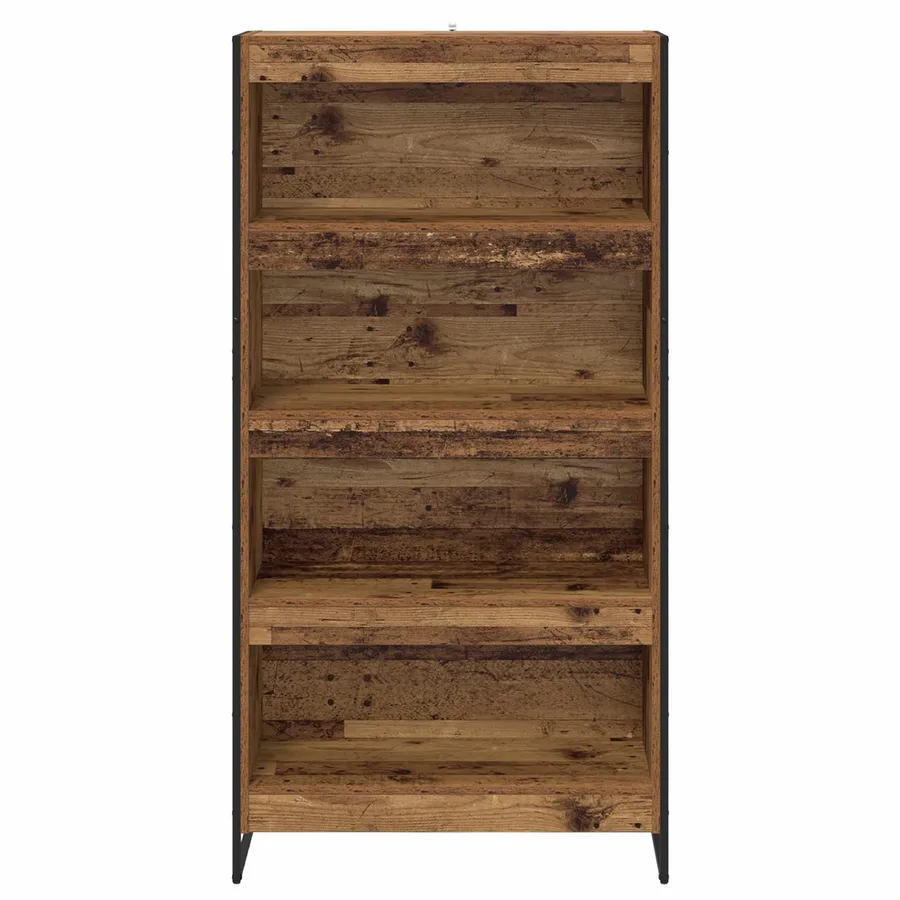 Bibliothèque 80 x 30 x 155 cm Bois d'ingénierie Bois Ancien - 5