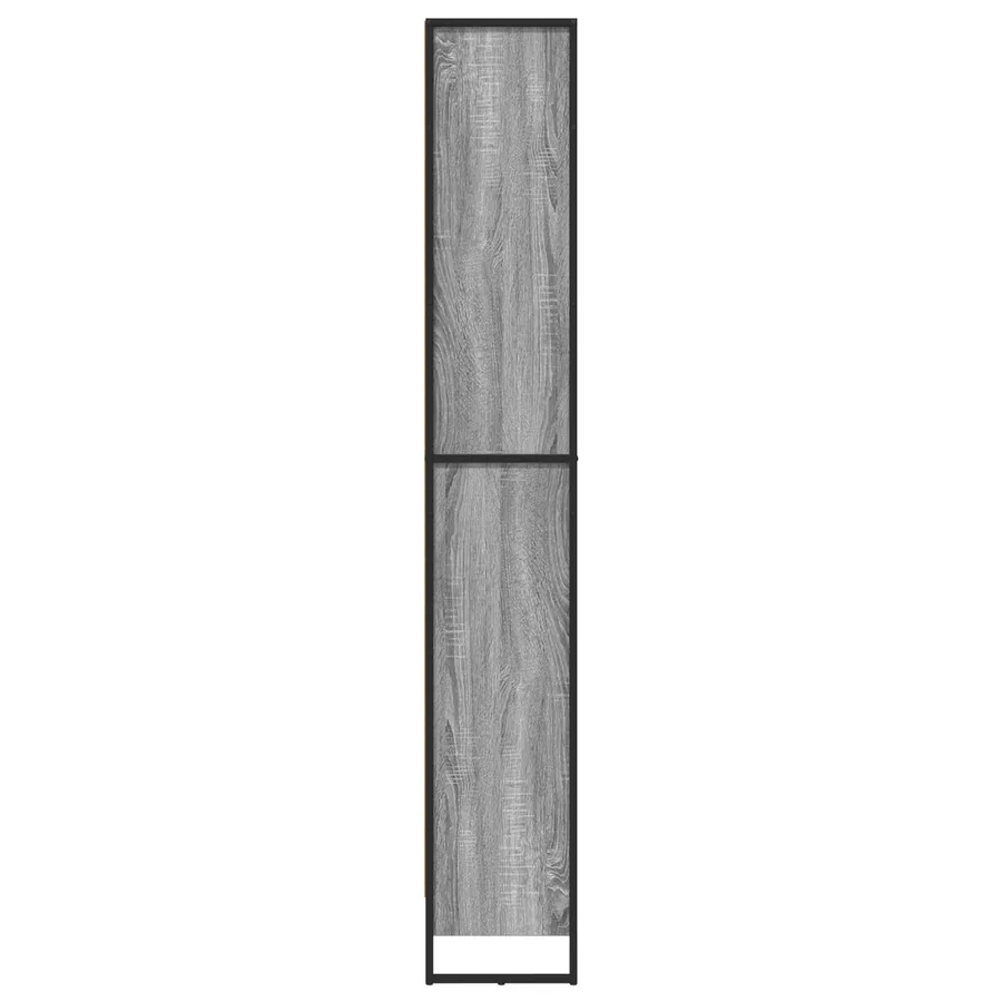 Bibliothèque 60 x 30 x 189,5 cm Bois d'ingénierie Gris Sonoma - 6