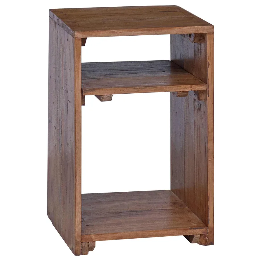 Table d'Accent 3 pcs Marron Bois de Mahogany Massif - 6