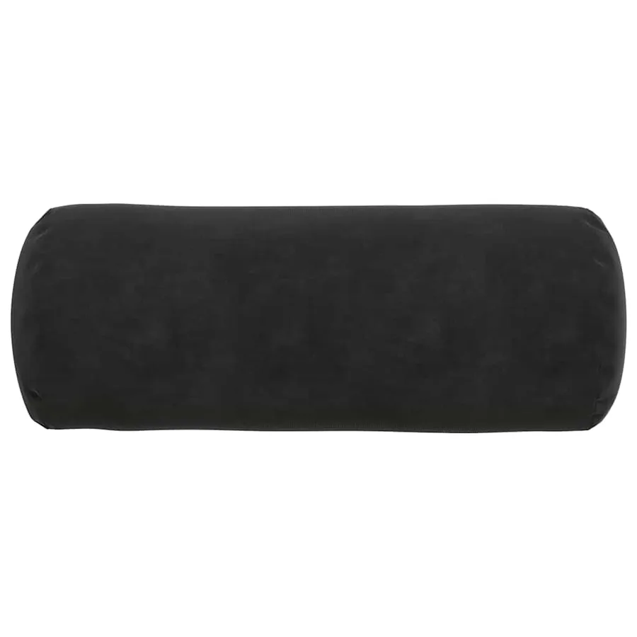 Coussins d'accent 2 pcs Noir Ø 15 x 40 cm - 6