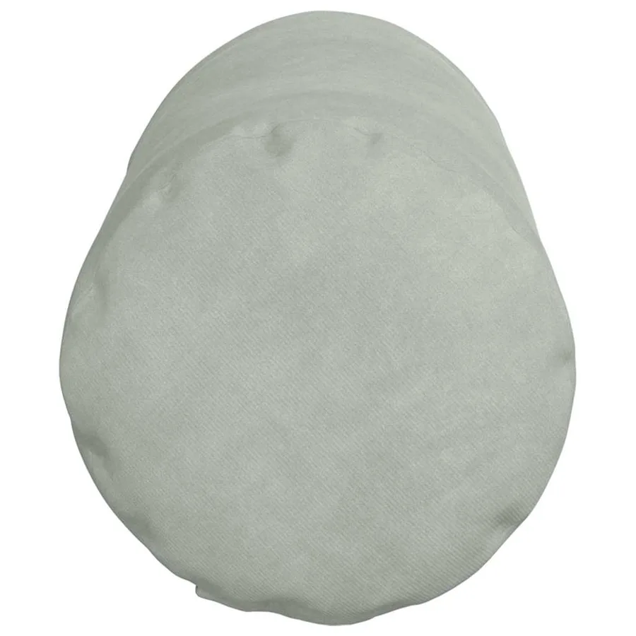 Coussins d'accent 2 pcs Gris clair Ø 15 x 40 cm - 7