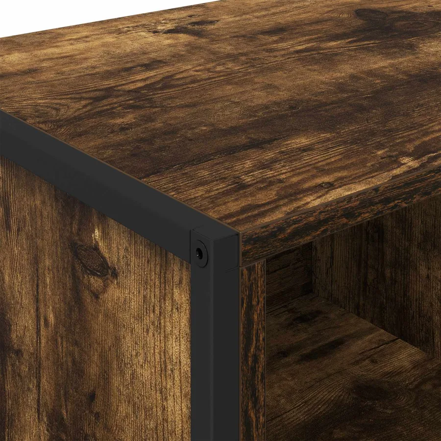 Buffet Chêne Fumé 81 x 36 x 150.5 cm Bois d'ingénierie - 9