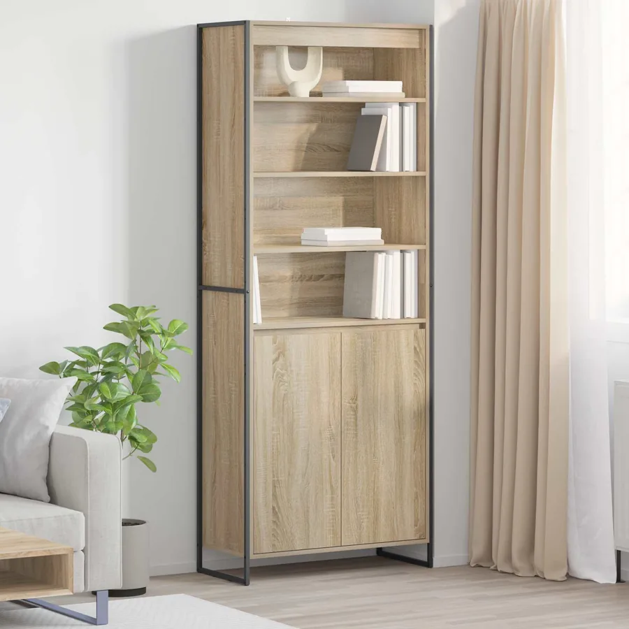 Armoires Hautes Sonoma 79 x 36 x 200 cm Bois d'ingénierie