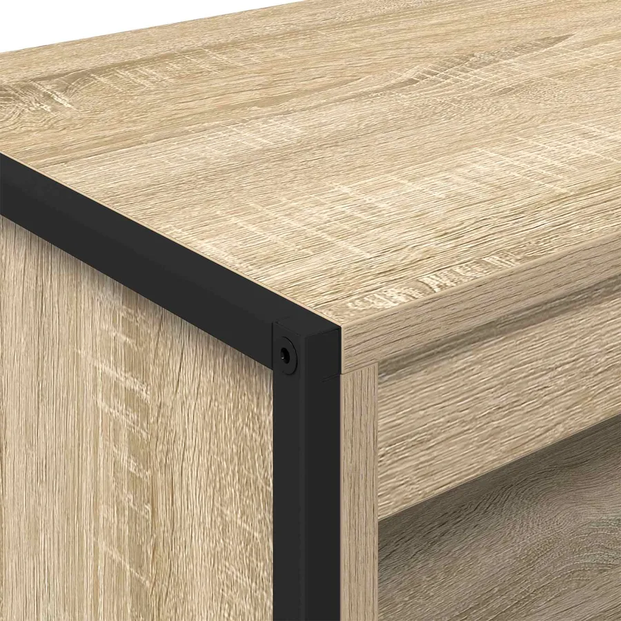 Armoires Hautes Sonoma 79 x 36 x 200 cm Bois d'ingénierie - 9