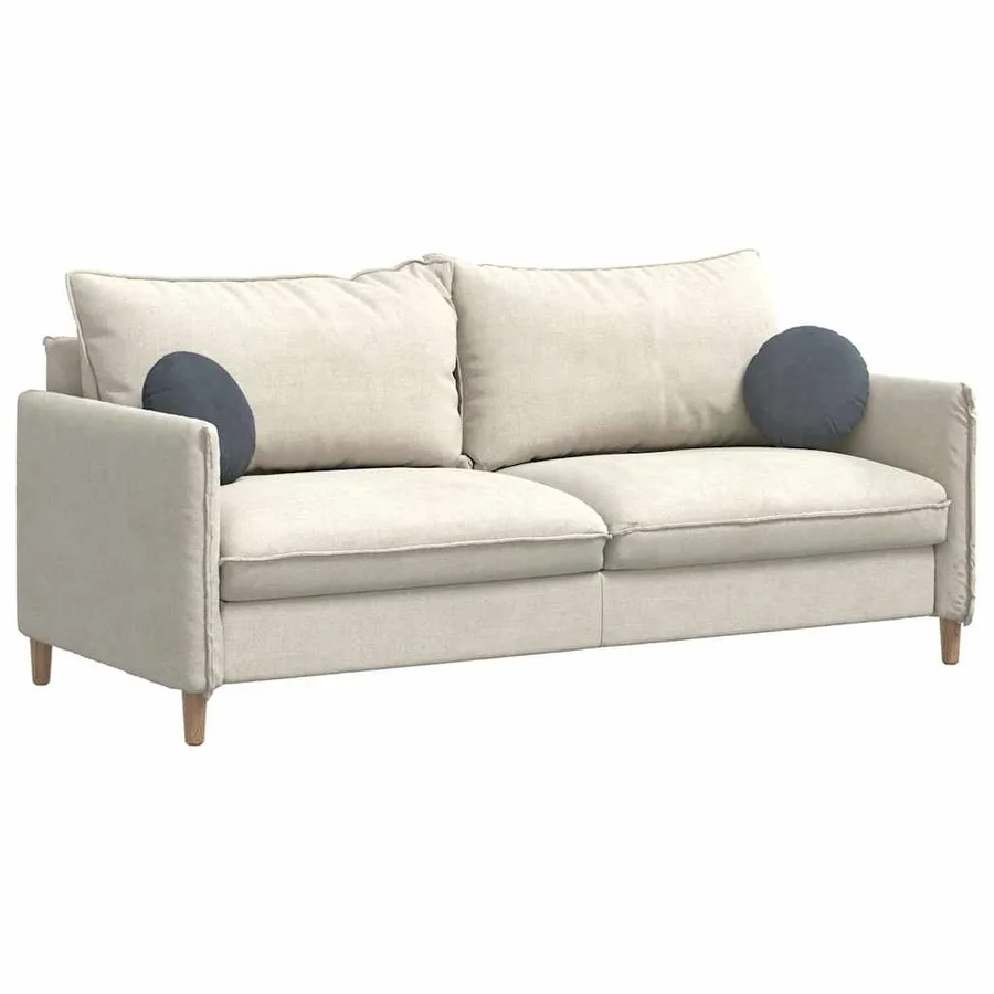 Coussins de siège 2 pcs Gris foncé Ø30 x 13 cm Velours - 3