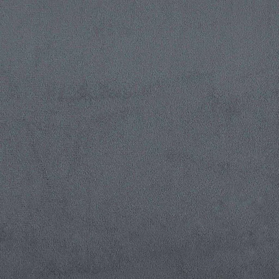 Coussins de siège 2 pcs Gris foncé Ø30 x 13 cm Velours - 8
