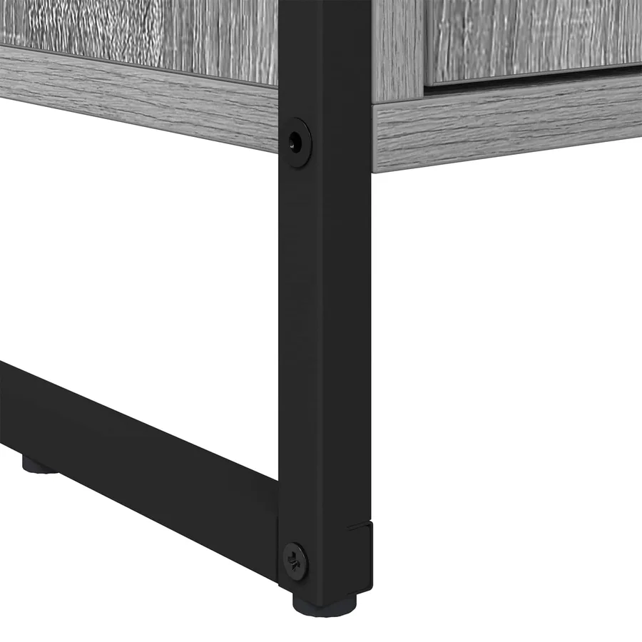 Armoires Hautes Gris Sonoma 79 x 36 x 200 cm Bois d'ingénierie - 10