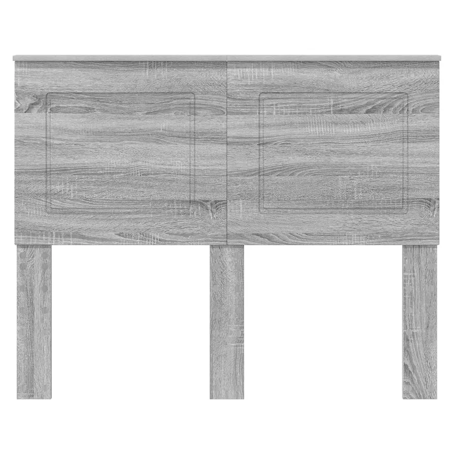 Tête de lit Gris Sonoma 100 cm Bois d’ingénierie - 4