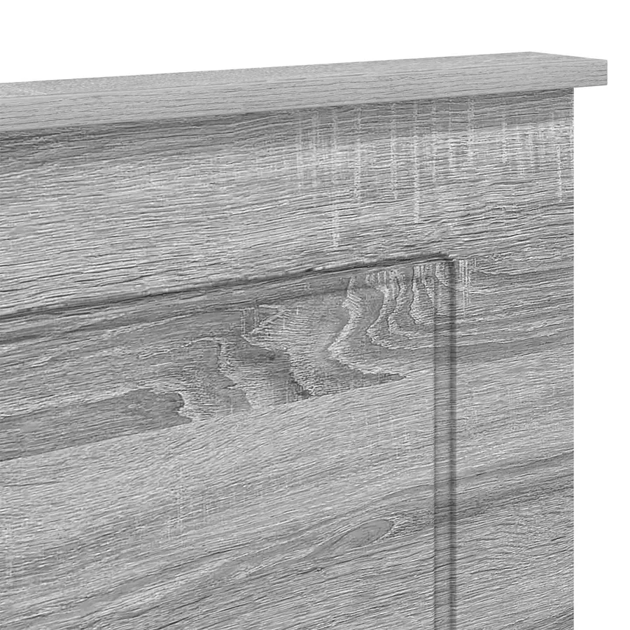 Tête de lit Gris Sonoma 100 cm Bois d’ingénierie - 7