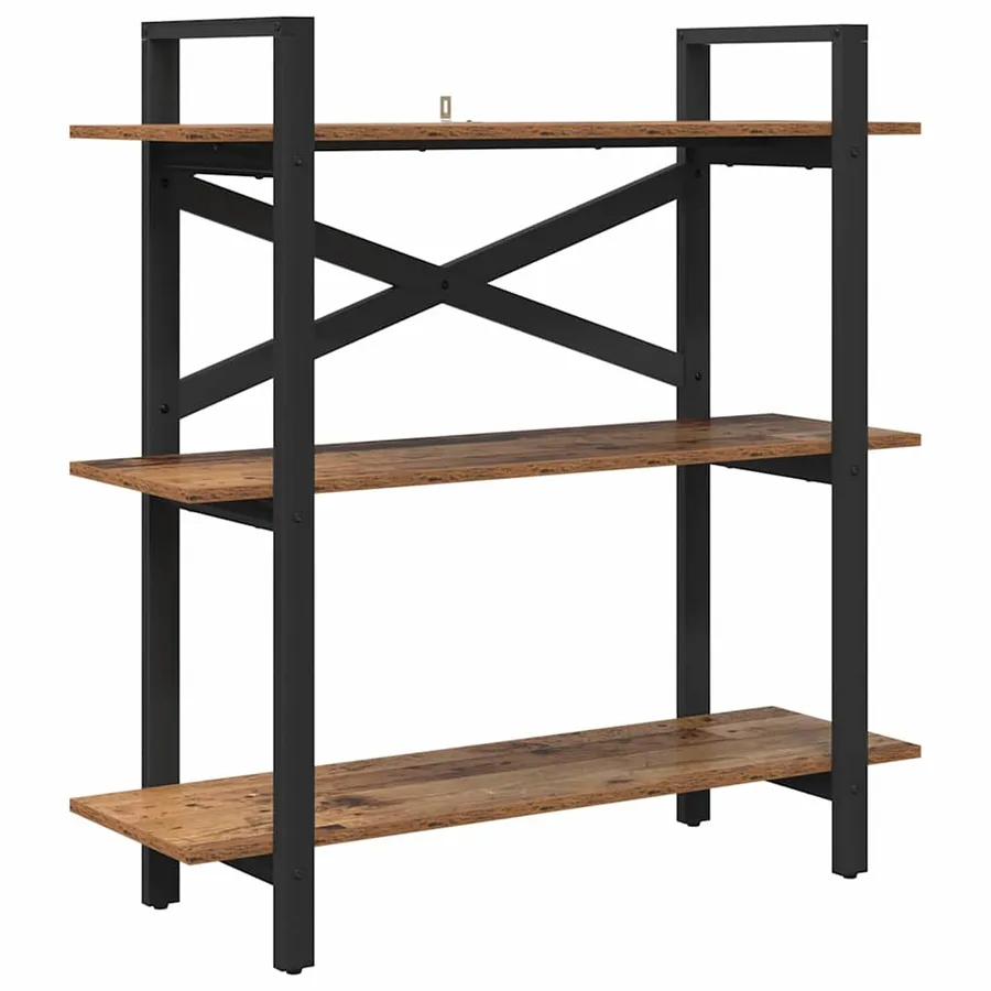 Étagère Bois Ancien 100 x 33,5 x 102 cm Bois d'ingénierie - 2