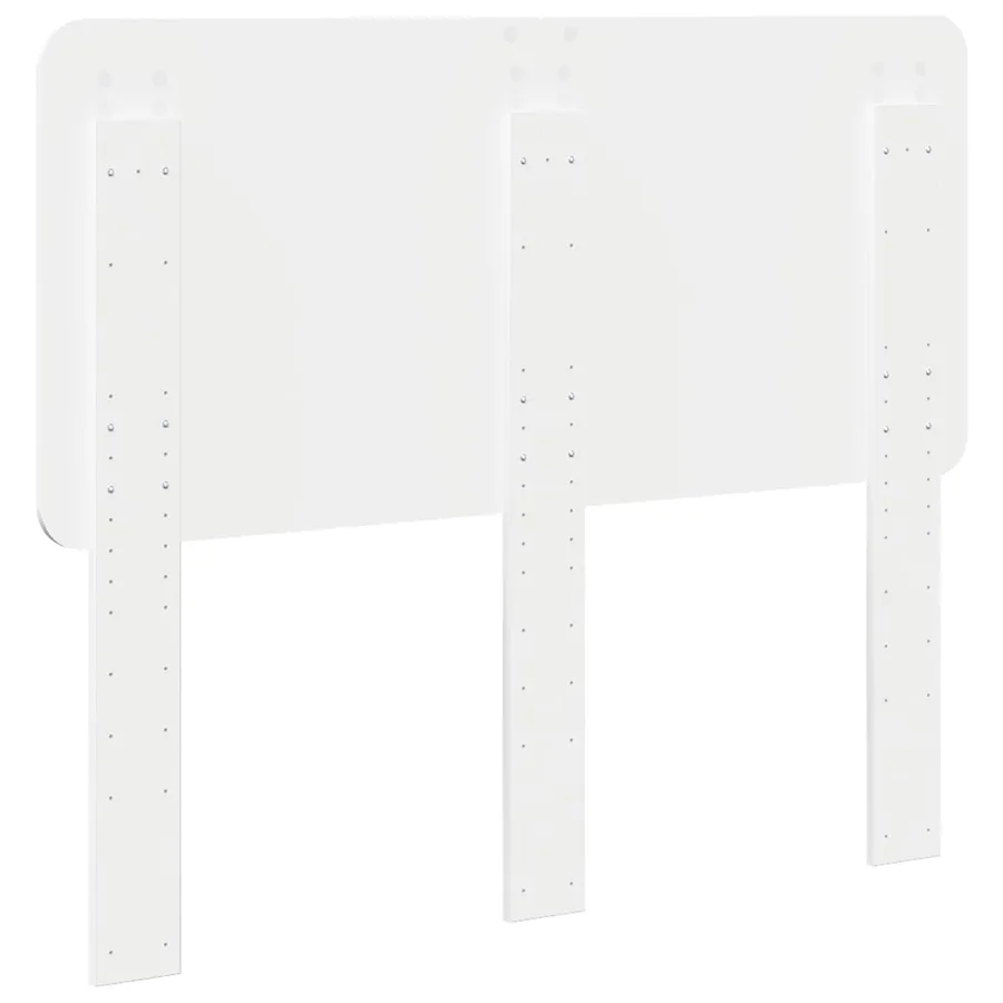 Tête de lit Blanc Bois d'ingénierie - 6