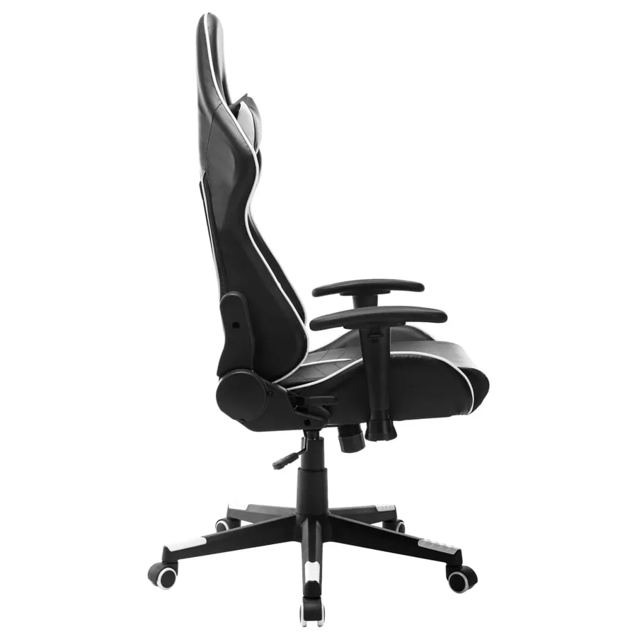 Chaise de jeu Noir et blanc Cuir artificiel - 3