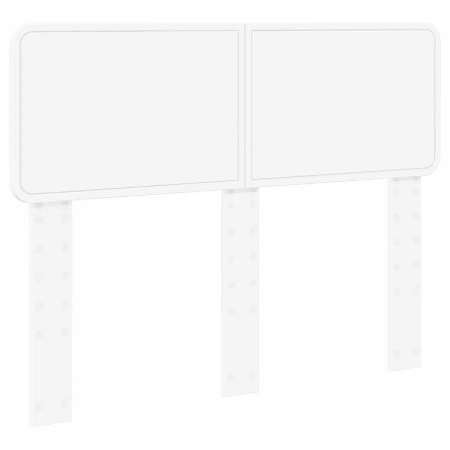 Tête de lit Blanc Bois d'ingénierie - 2