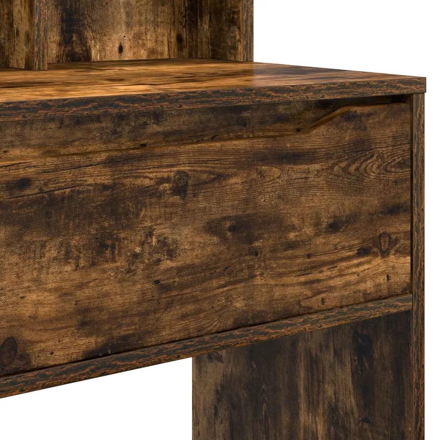 Tables de maquillage pour chambre Chêne fumé 80 x 39,6 x 135 cm - 10