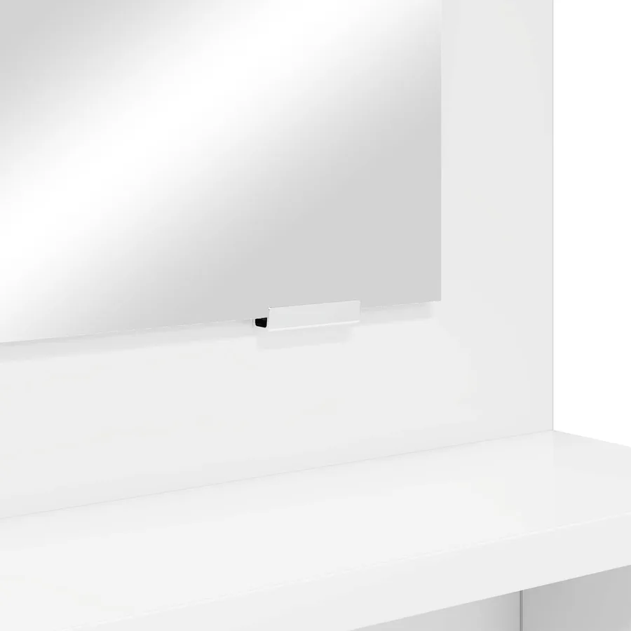 Tables de maquillage pour chambre Blanc 80 x 39,6 x 135 cm - 11