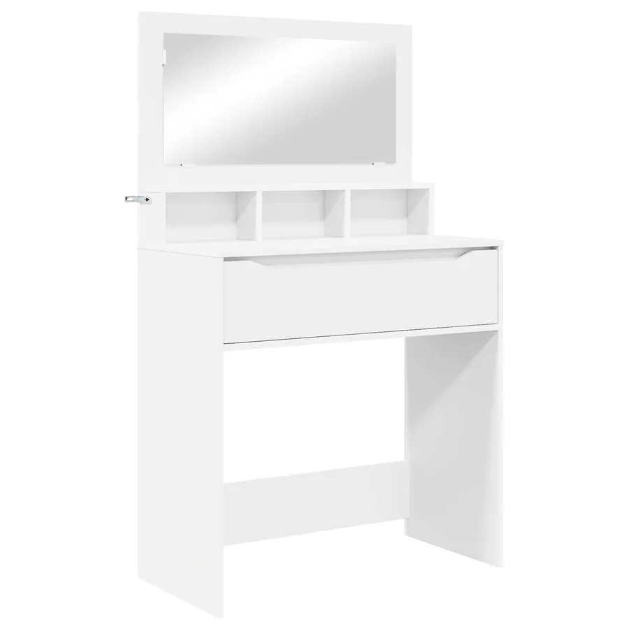 Tables de maquillage pour chambre Blanc 80 x 39,6 x 135 cm - 2