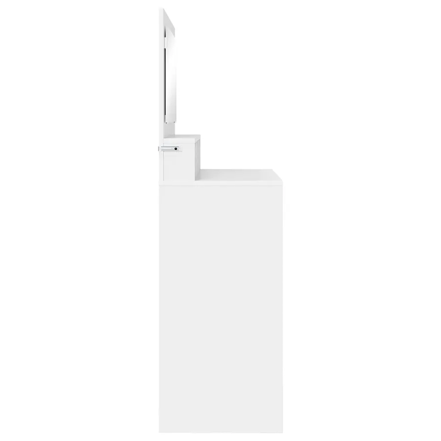 Tables de maquillage pour chambre Blanc 80 x 39,6 x 135 cm - 7