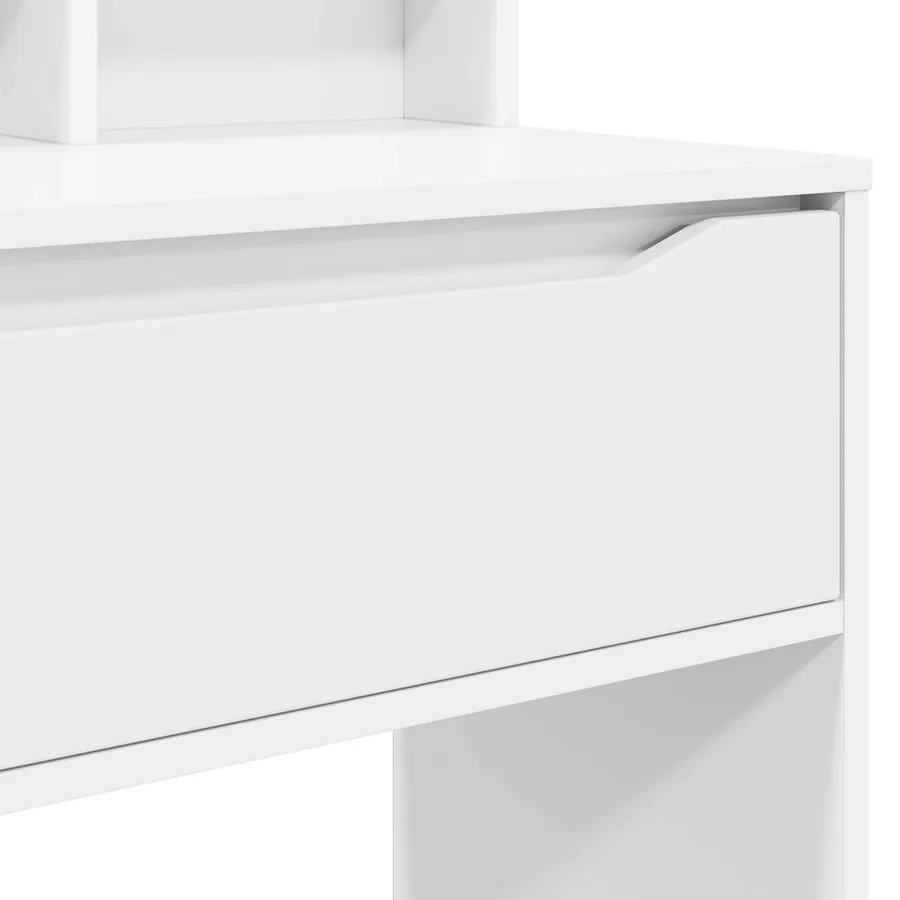 Tables de maquillage pour chambre Blanc 80 x 39,6 x 135 cm - 8