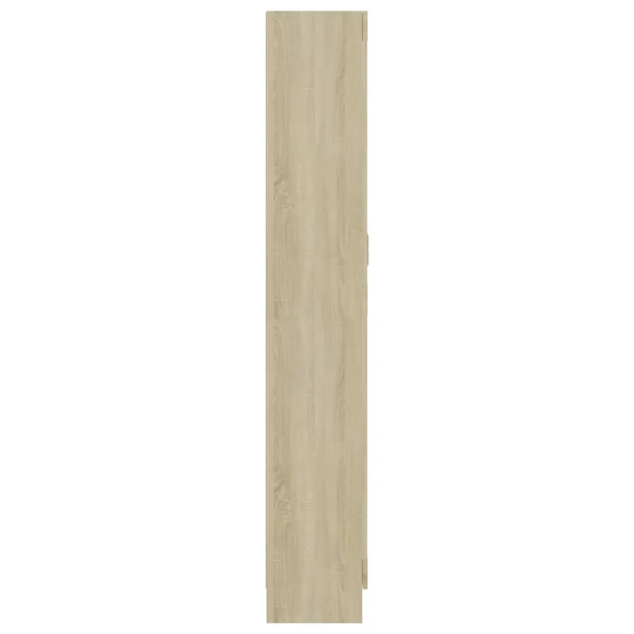 Bibliothèque Chêne sonoma 82,5x30,5x185,5 cm Bois d'ingénierie - 6