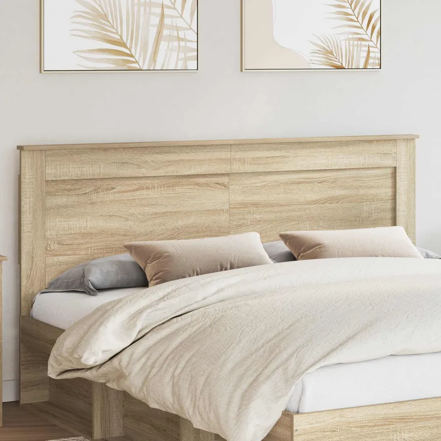 Tête de lit Chêne Sonoma 200 cm Bois d'ingénierie