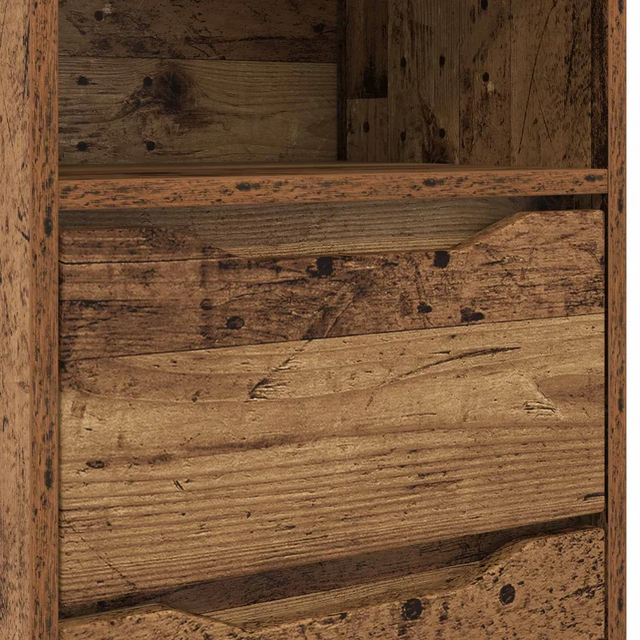 Table de chevet Bois Ancien 40 x 30 x 467 cm Bois d'ingénierie - 8