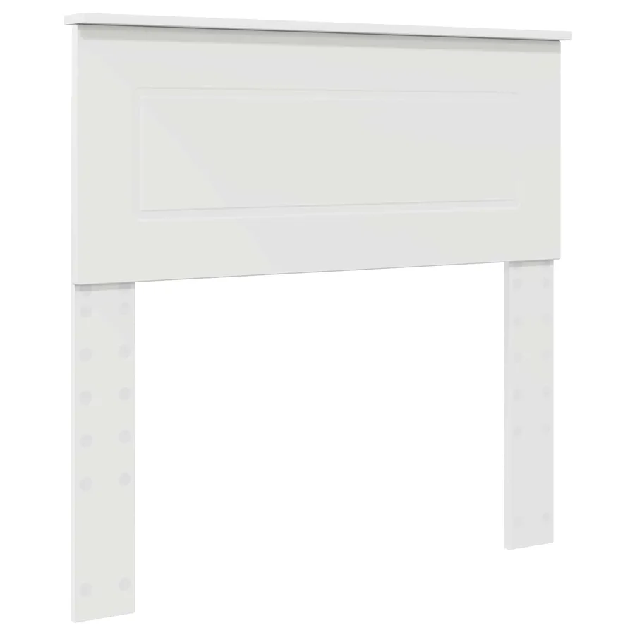 Cadre de lit Blanc 100 x 200 cm Bois d'ingénierie - 6