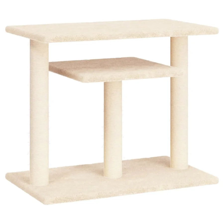 Arbres à chat avec plates-formes crème 62,5 cm - 2