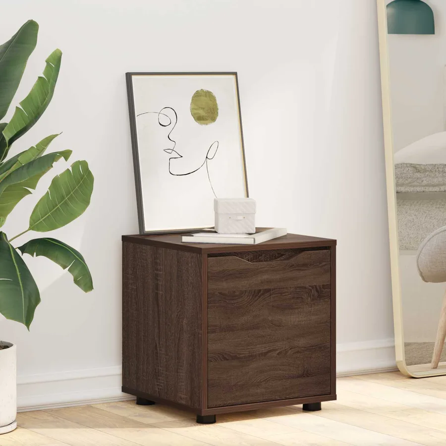Cabinet de salle de bain Chêne brun 40,5 x 40 x 44 cm - 6