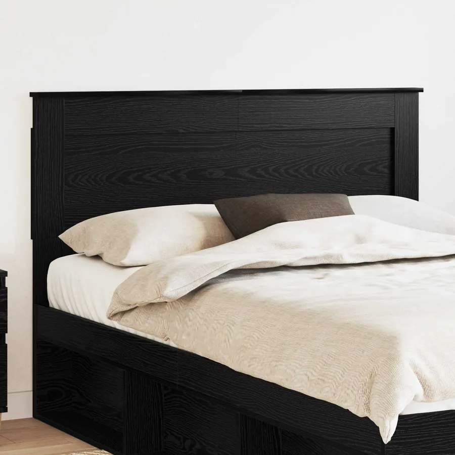 Tête de lit Chêne noir 140 cm Bois d'ingénierie
