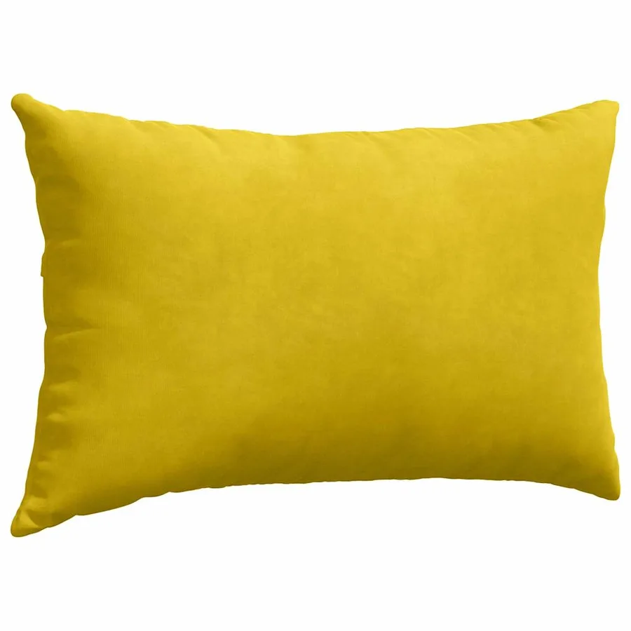 Coussins de canapé 2 pcs Jaune 50 x 30 cm - 5