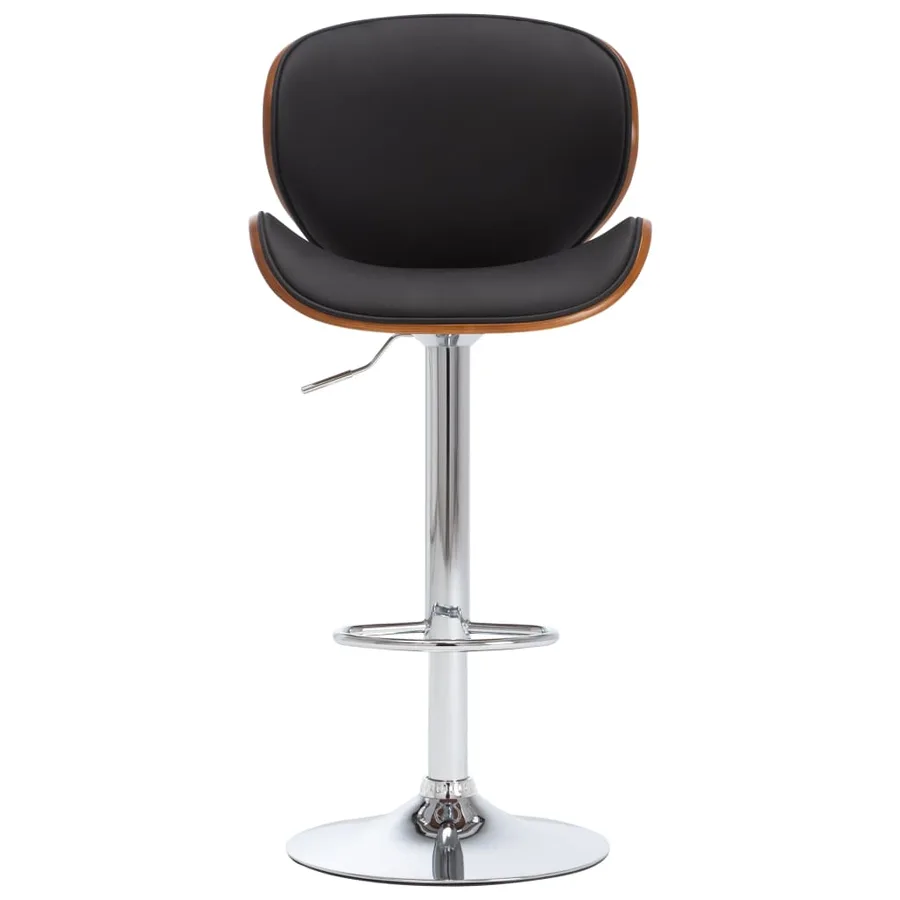 Tabouret de bar Noir Similicuir - 2