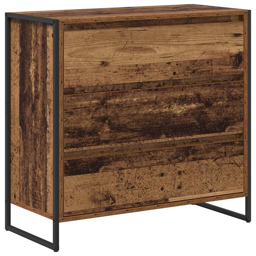 Buffet Bois Ancien 79 x 36 x 75.5 cm Bois d'ingénierie - 2