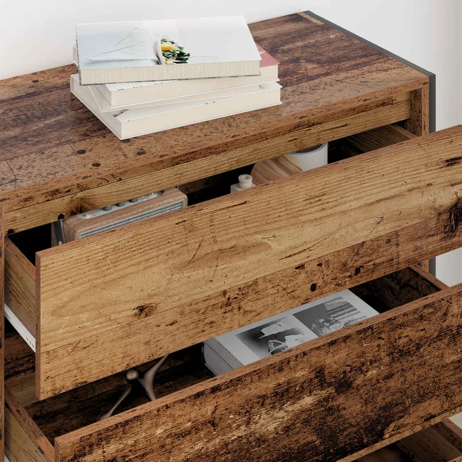 Buffet Bois Ancien 79 x 36 x 75.5 cm Bois d'ingénierie - 4