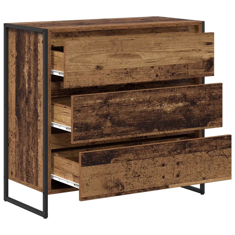 Buffet Bois Ancien 79 x 36 x 75.5 cm Bois d'ingénierie - 5