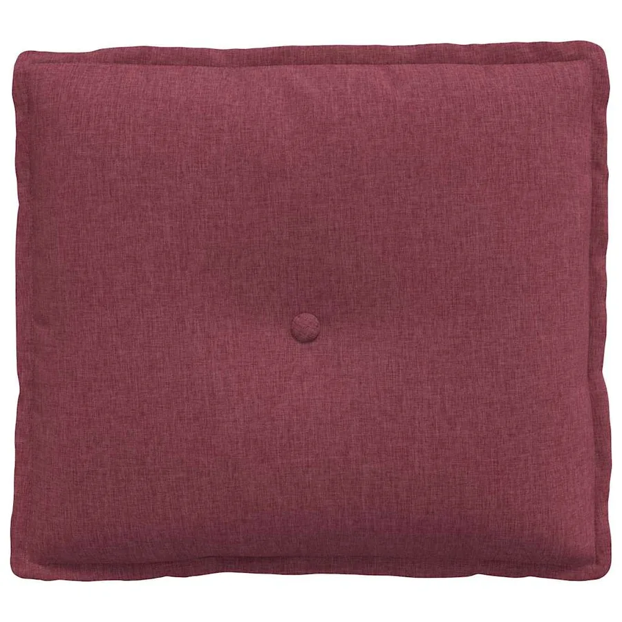 Coussin de Dos Bordeaux 50 x 19 x 45 cm tissu - 5