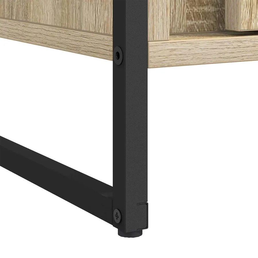 Garde-robe avec porte Sonoma 50 x 50 x 200 cm Bois d'ingénierie - 8