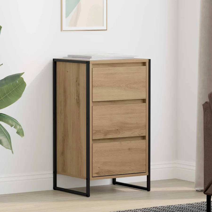 Buffet Chêne artisan 42 x 36 x 75.5 cm Bois d'ingénierie