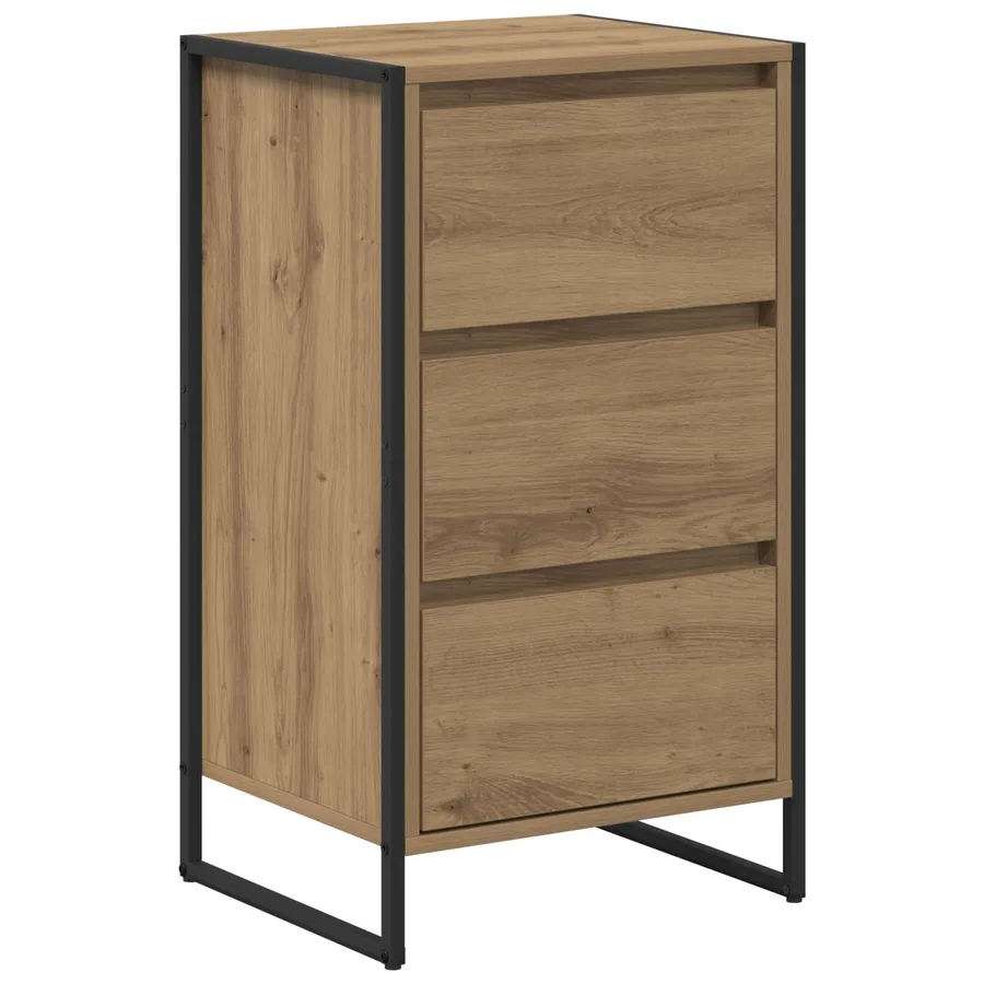 Buffet Chêne artisan 42 x 36 x 75.5 cm Bois d'ingénierie - 2
