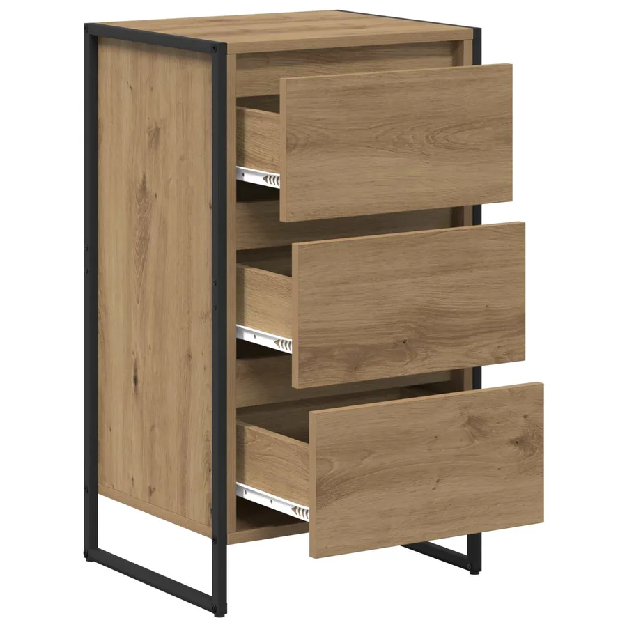 Buffet Chêne artisan 42 x 36 x 75.5 cm Bois d'ingénierie - 5