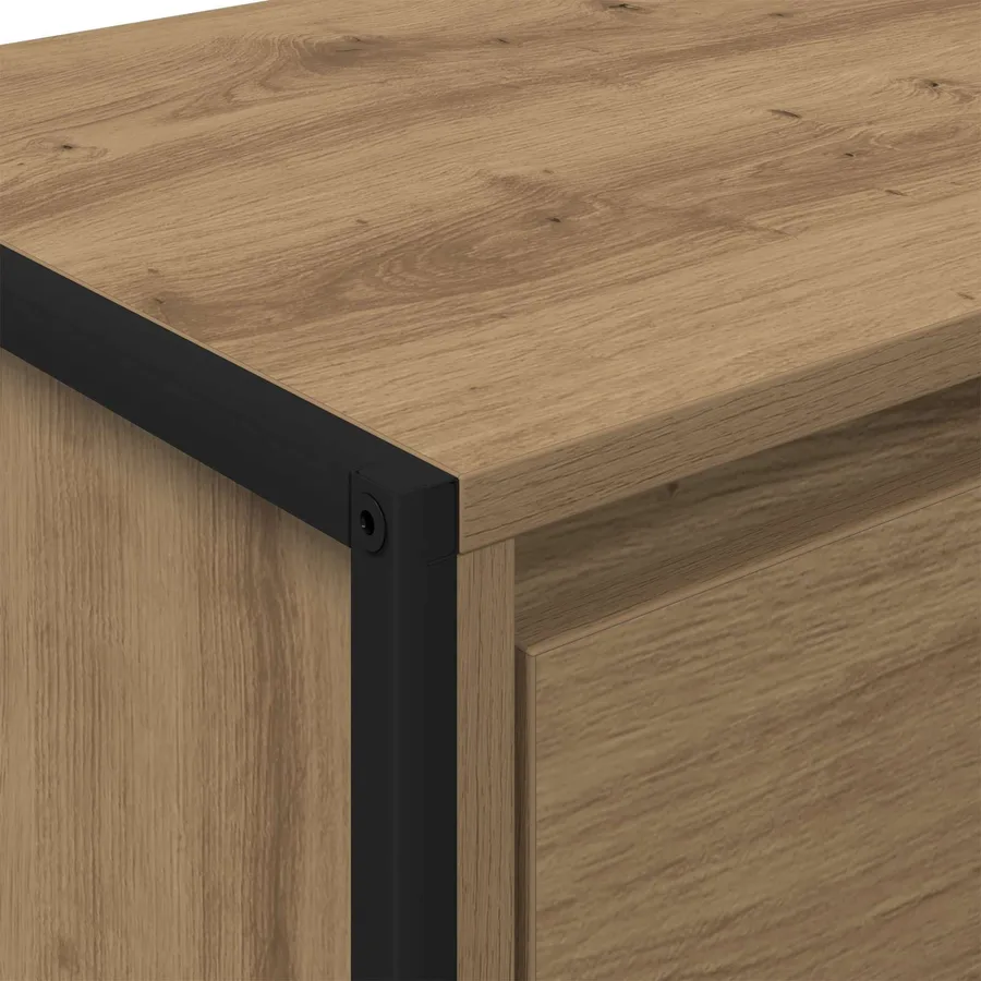 Buffet Chêne artisan 42 x 36 x 75.5 cm Bois d'ingénierie - 9