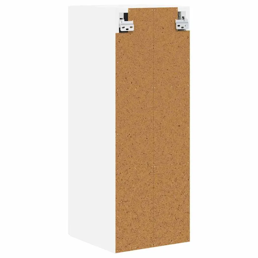 Meuble mural PORTO 2 pcs Blanc brillant 30 x 31 x 80 cm - 9