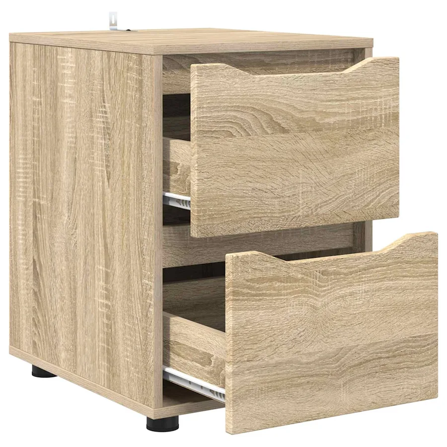 Armoire de rangement Chêne Sonoma 40 x 48 x 57 cm - 5